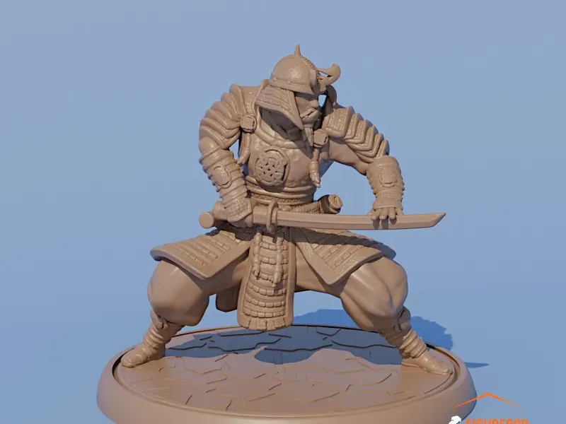 pose de samurái 5