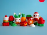 Easter Stackable Rumi Blocks Toys-5