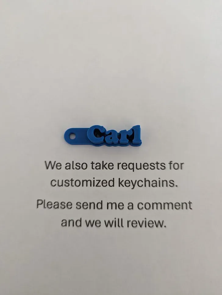 Carl Keychain