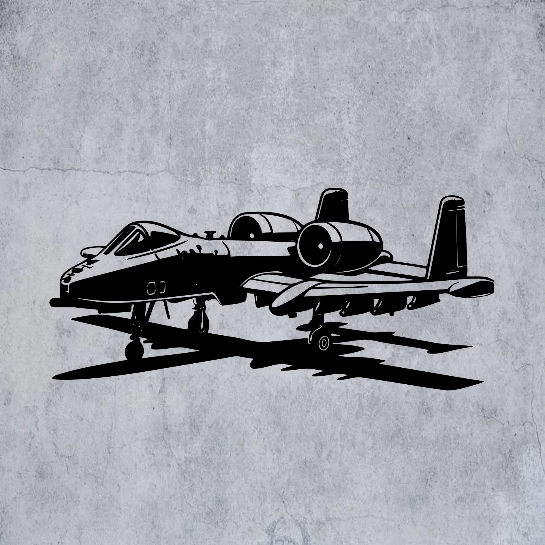 A-10 THUNDERBOLT II #1 | 2D WALL ART