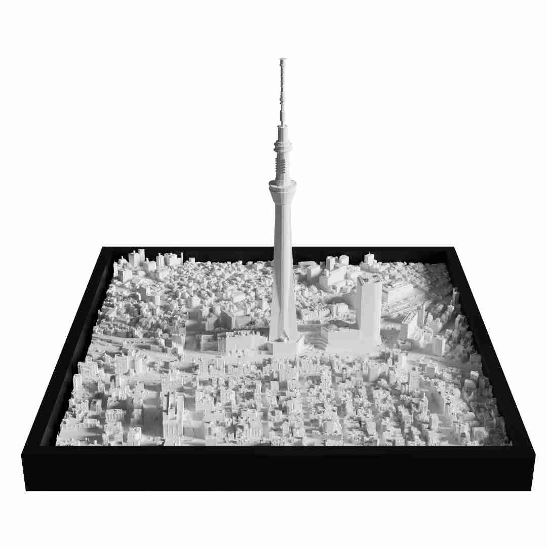 TOKYO SKYTREE, JAPAN | 3D models download | Creality Cloud