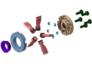 Variable Pitch Propeller Mechanism