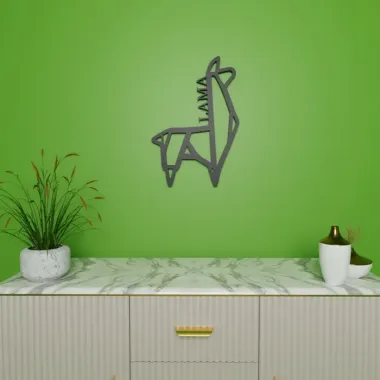 lama wall art-0