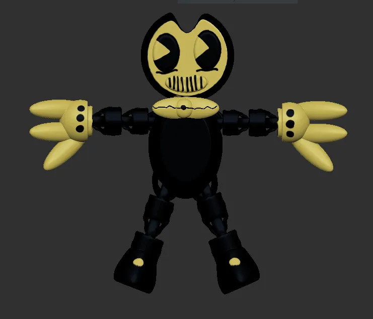 BENDY MODELO DE TERROR FASE 1 | 3D models download | Creality Cloud