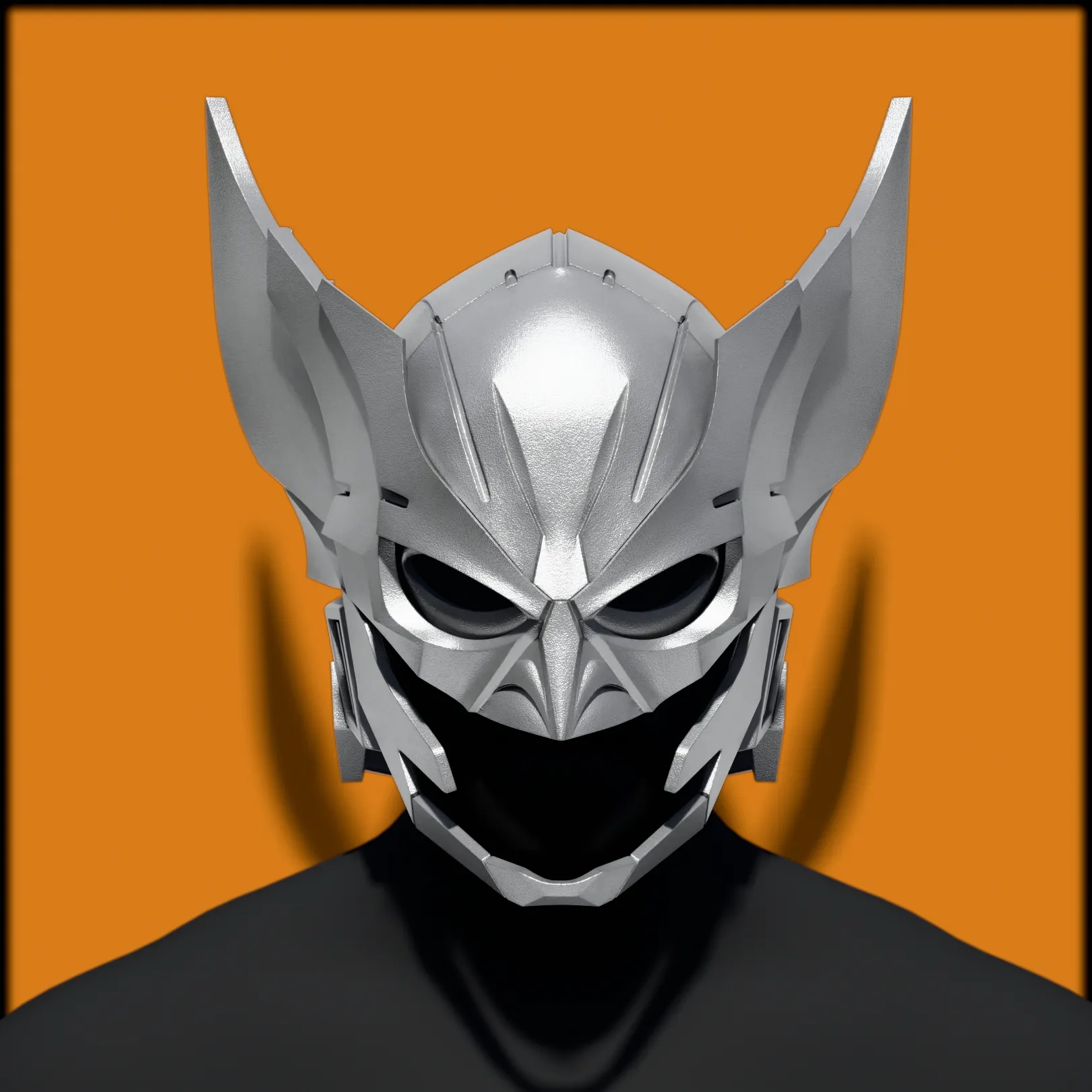 Wolverine Helmet 3D Model - Iconic X-Men Cosplay Gear