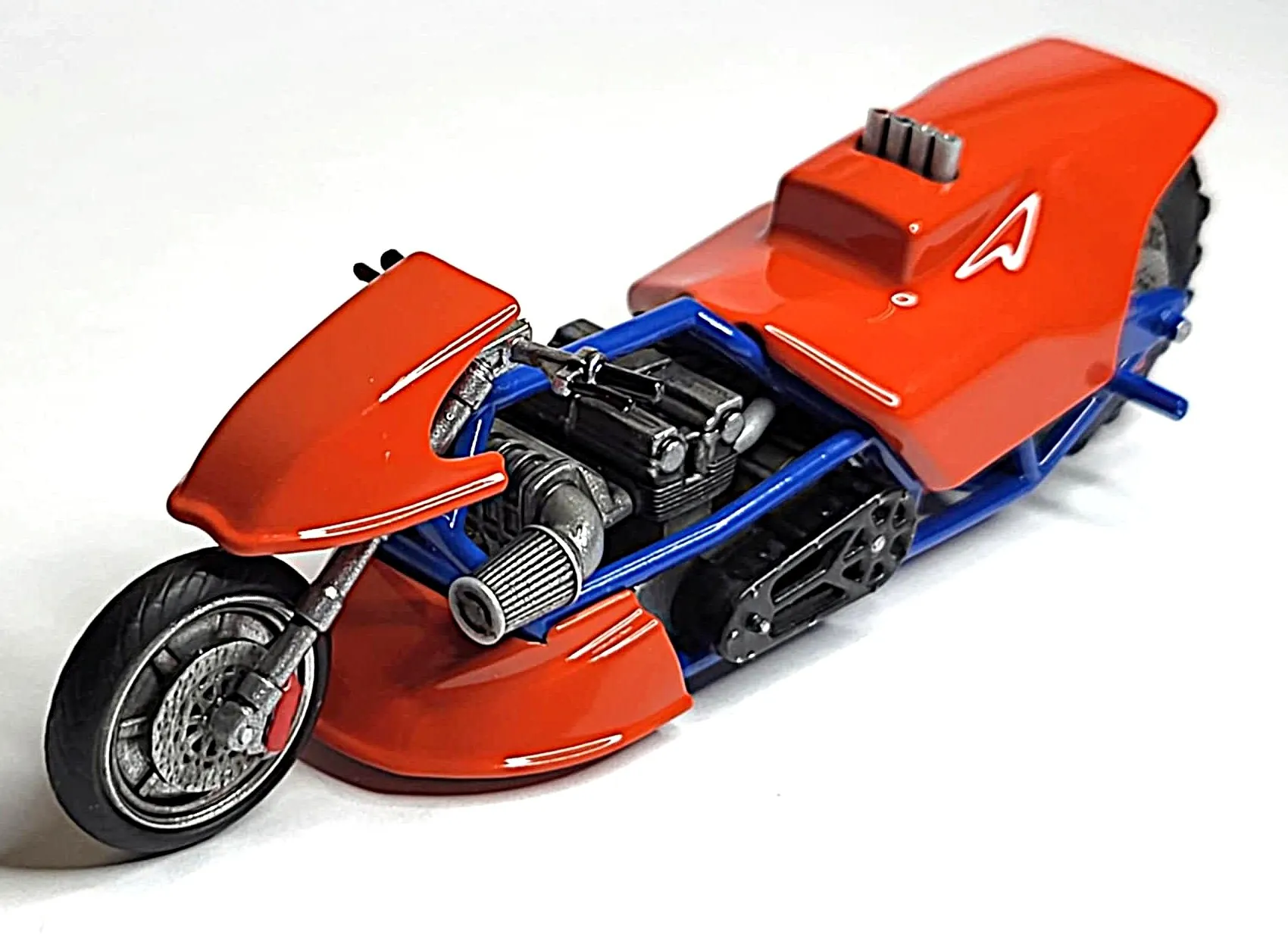 Top fuel Dirt dragster motorcycle Scale 1:25-1