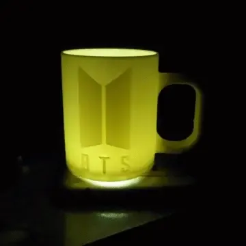 BTS COFFEE MUG LAMP