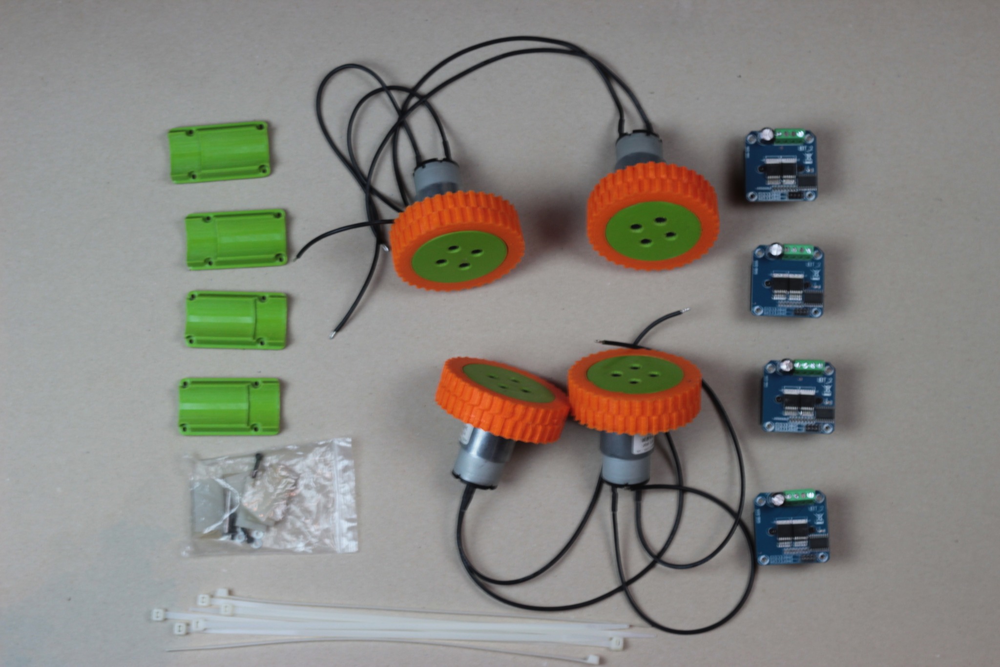 Robotics Rover Drivetrain Kit | 3D models download | Creality Cloud