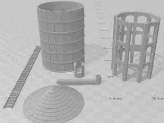 HO water tower