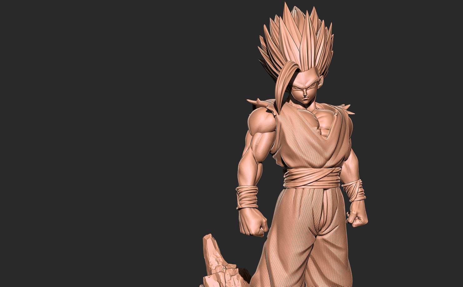 Gohan - Dragonball super 3D print model | 3D models download | Creality ...