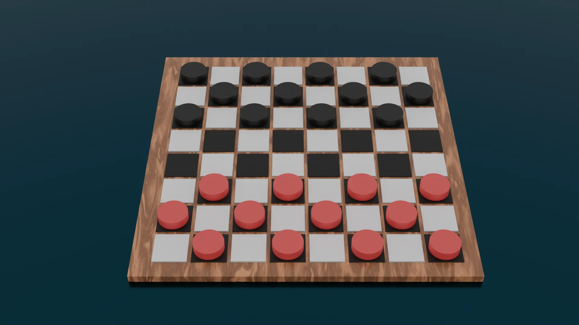 Board game - Checkers (Multicolour)