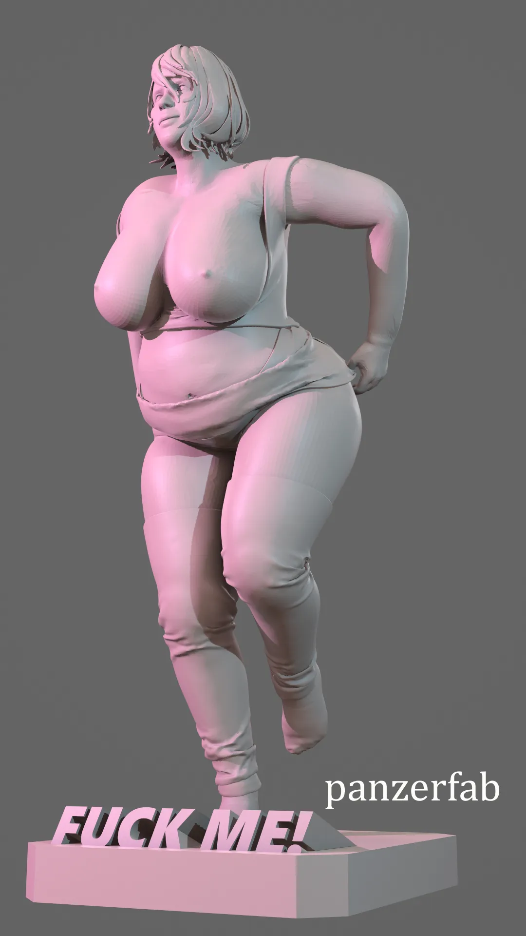 Chubby Sexy Girl Second pose