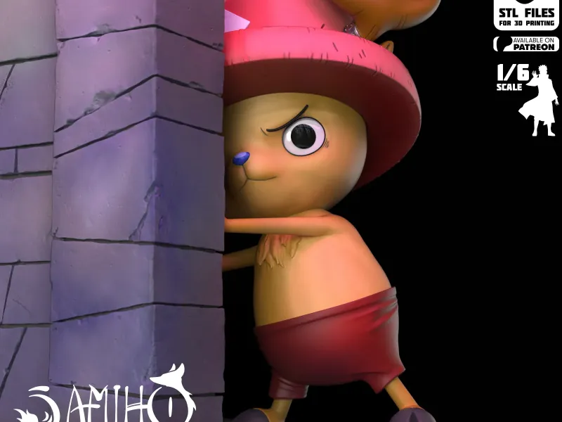 Samiho Studios - Tony Tony Chopper: STLs ready for printing