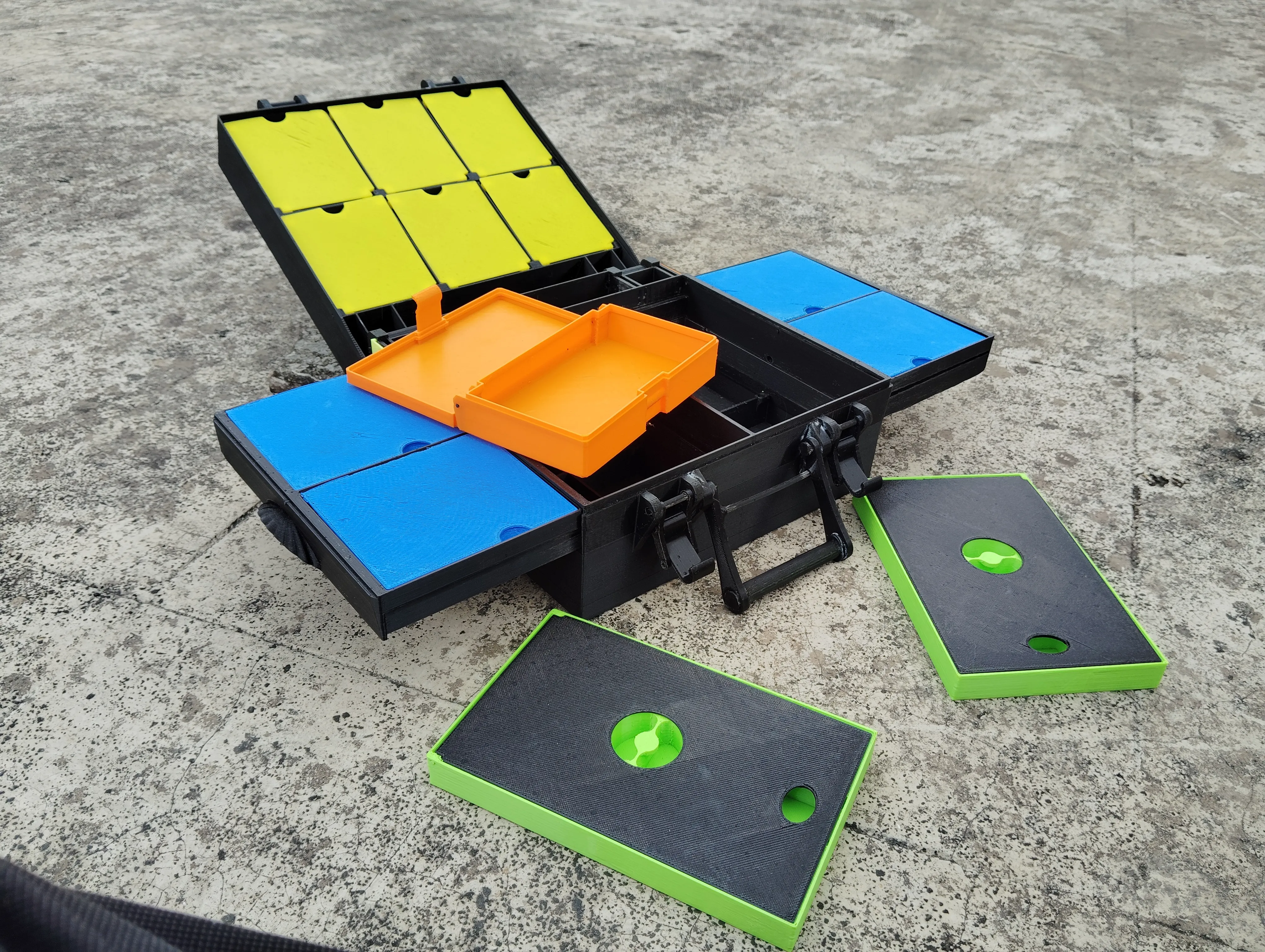 "Fishing Tackle Box"