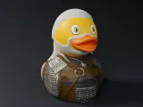 Cute Geralt of Rivia "The Witcher" Rubber Duck-0