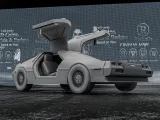 DMC DeLorean with Open Doors #RoZ-4