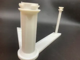 Easy-Assembly Filament Roll Stand