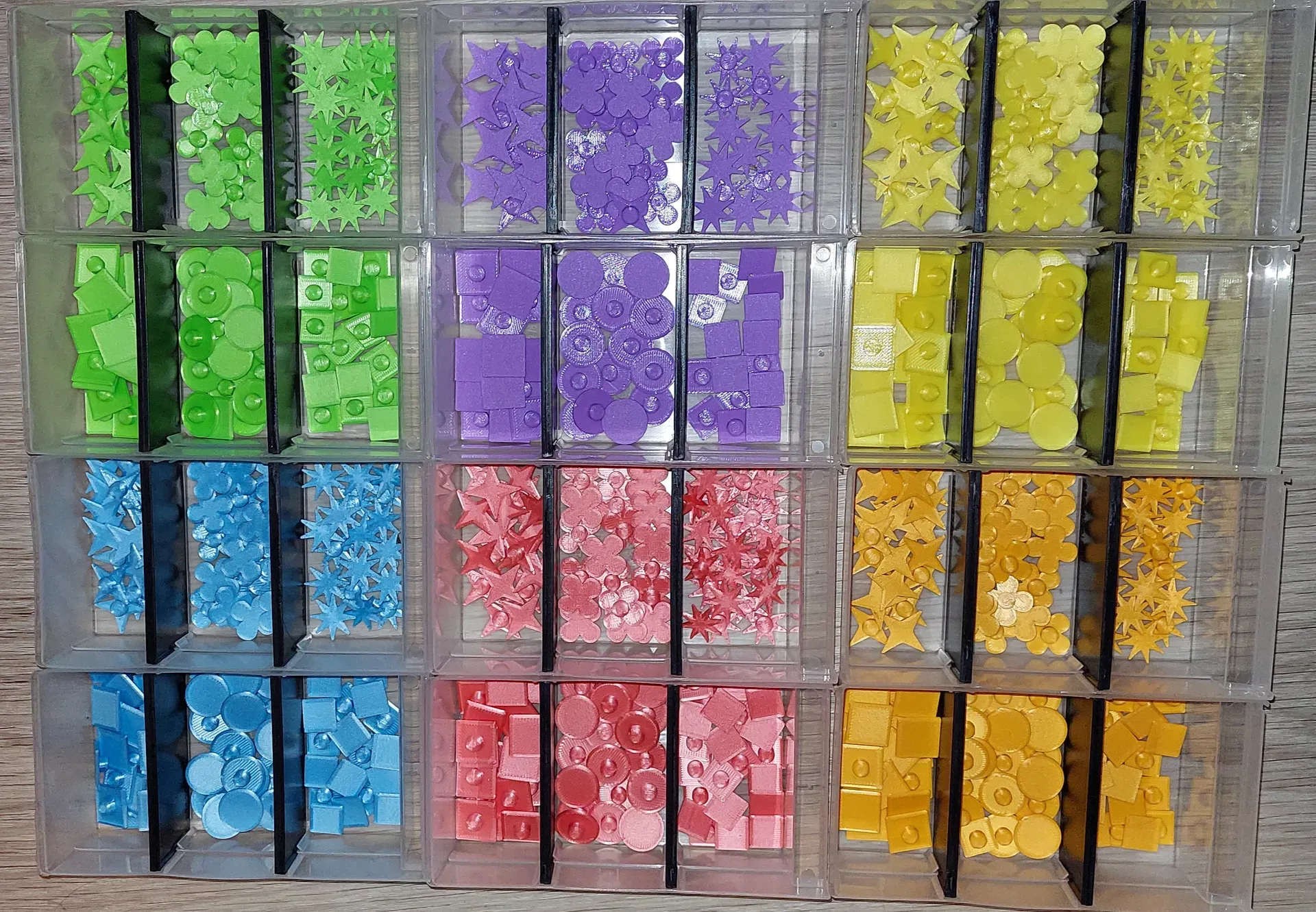 Cubos Qwirkle - Versão FDM - Preparados para K2-Plus