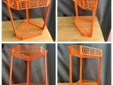 Corner modular bath shelf-7