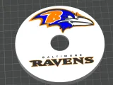 Baltimore Ravens Ninja Slushie Tray Insert | 3D Printed Drip-1