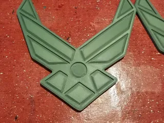 Airforce emblem snap together