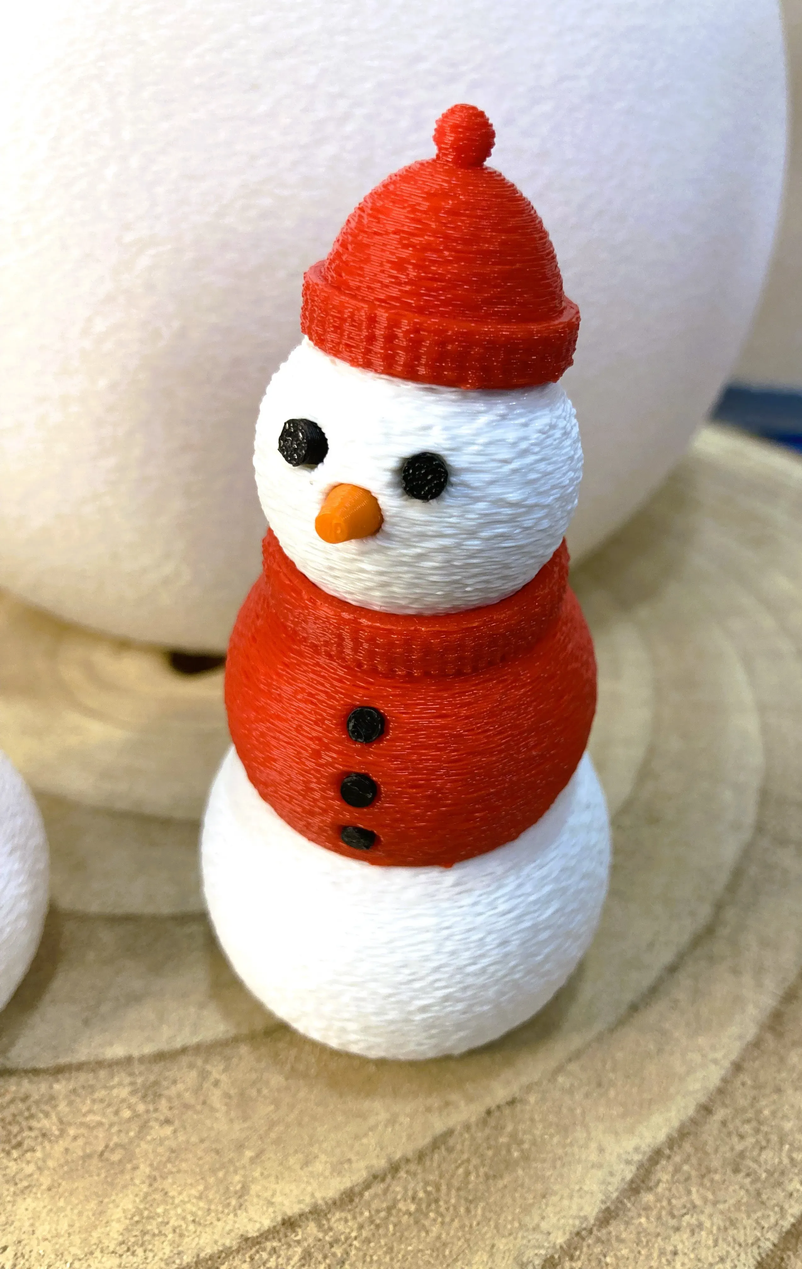 Small Snowman / Muñeco de nieve pequeño
