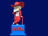 NCAA - Colonel Reb mascot - Ole Miss Rebels 1 - 3d print-1