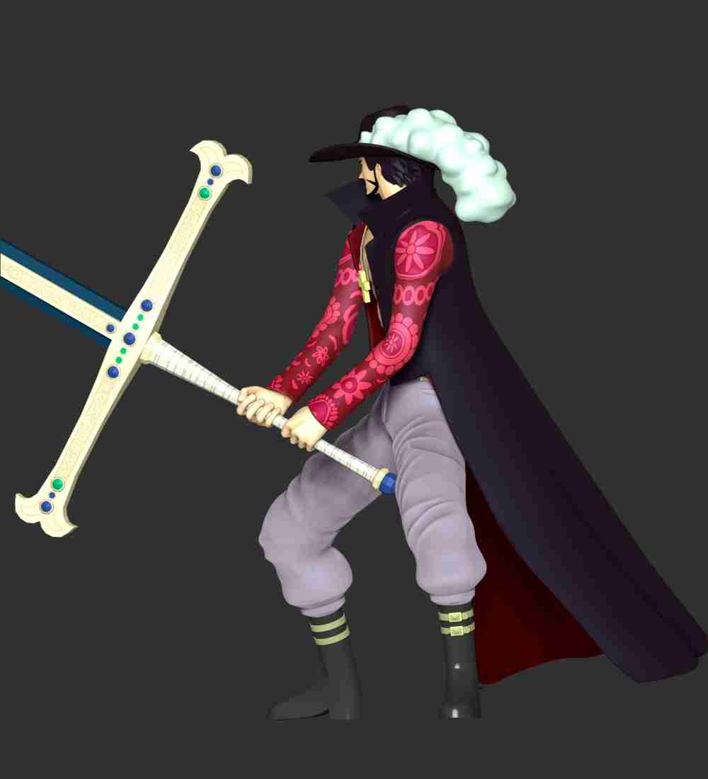 Espada de Mihawk One Piece, TUTORIAL