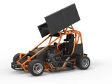 Pavement Winged 600 Micro sprint car Scale 1:25-0
