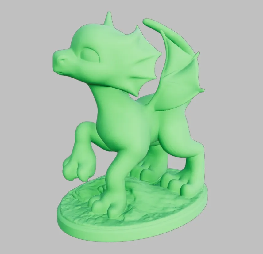 3D Printer Files | 3MF File | Cute Dragon | Creality Cloud