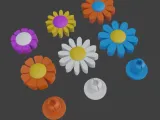 Croc Charm Flowers-0