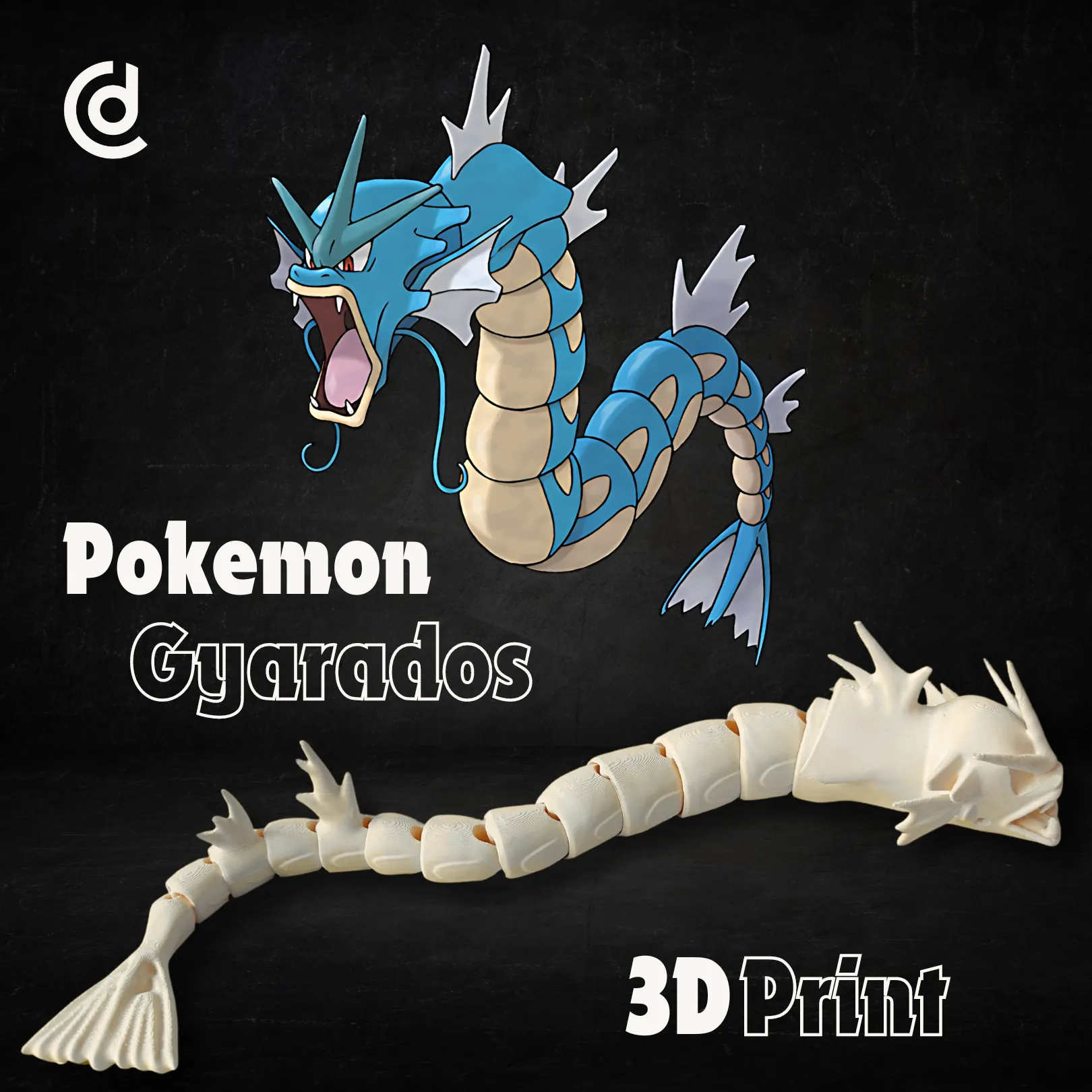[Exclusive] Articulated Dragons - Pokemon Gyarados