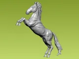 Jumping horse model - 3D print-0