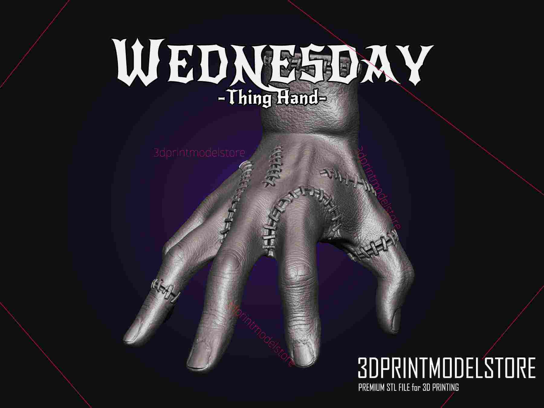 THING T. Thing Hand Character From the ADDAMS Wednesday Family