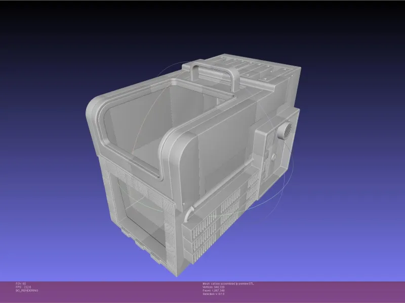 ALIEN Cat Box Printable Assembly