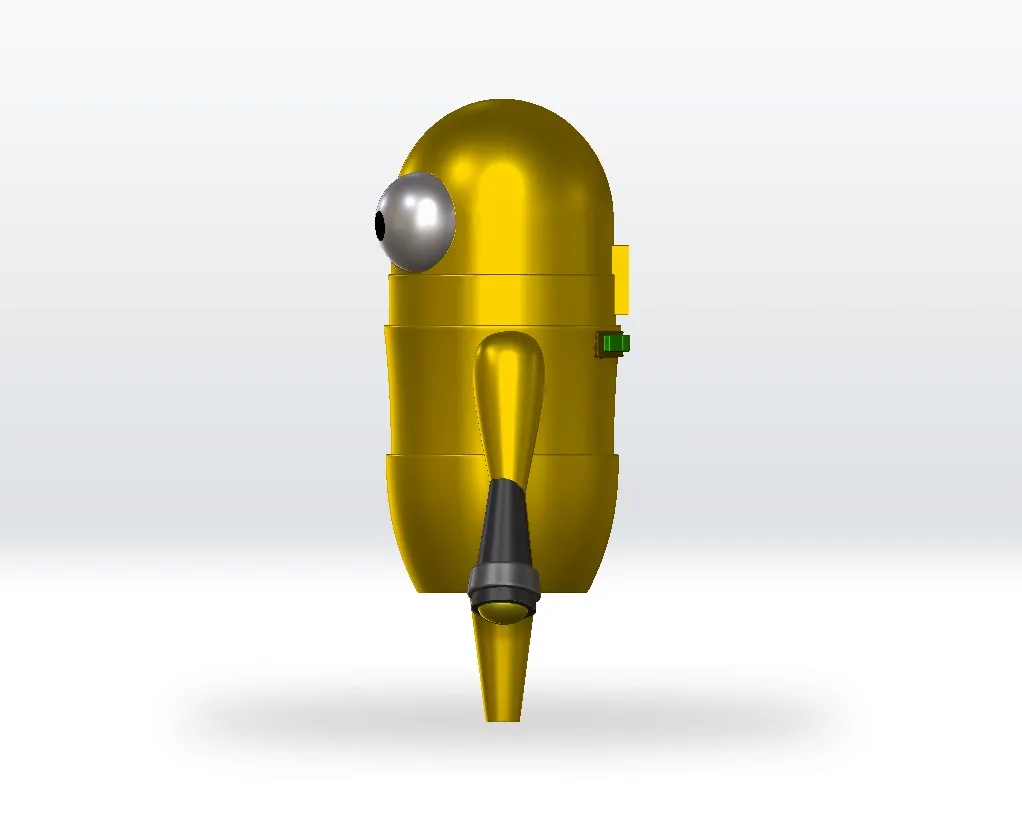 Repo Yellow STL file 3D Model Character Fanart