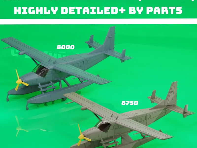 CESSNA C-208B GRAND CARAVAN (AMPHIBOIN WATERCRAFT) (2 IN 1)