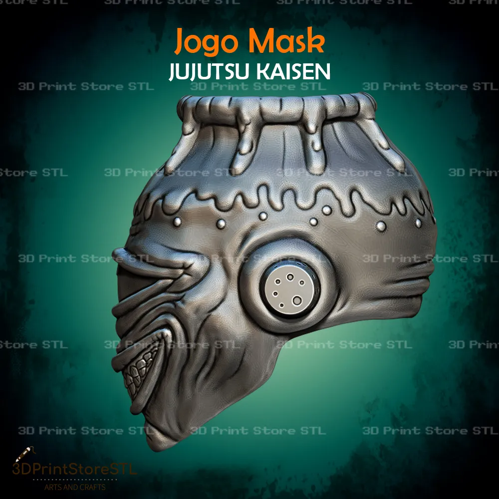 Jogo Mask Cosplay Jujutsu Kaisen - STL File