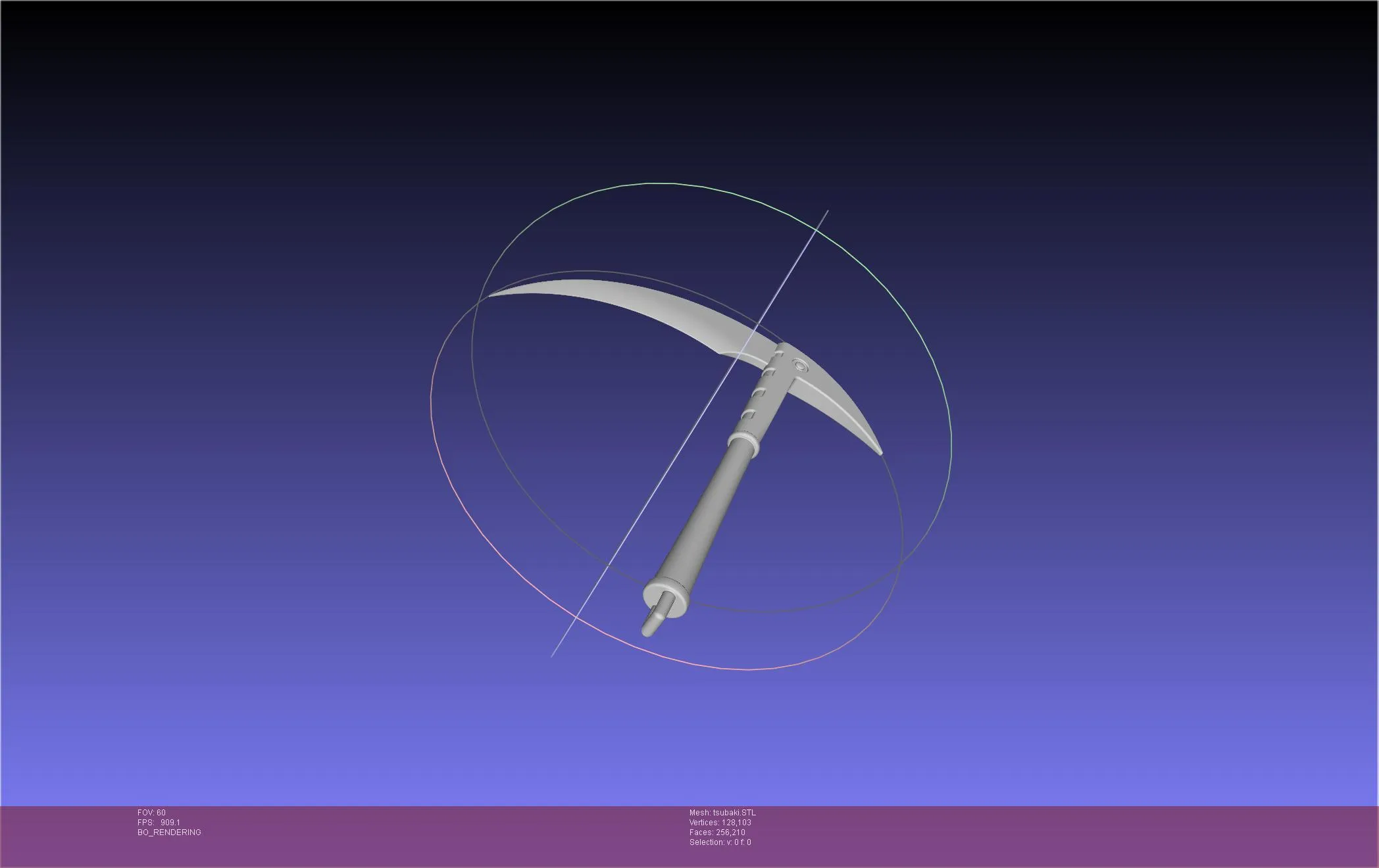 Soul Eater Black Star Chain Scythe Tsubaki