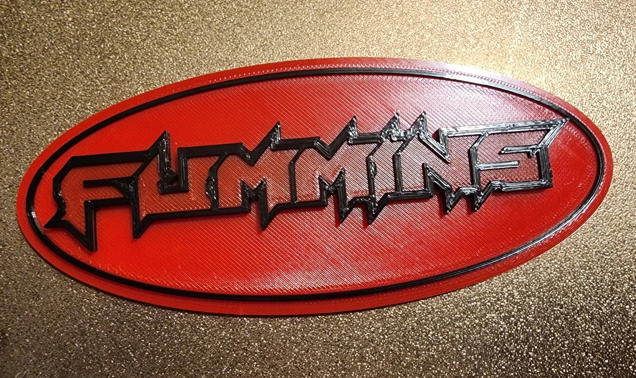 Fummins Ford Badge