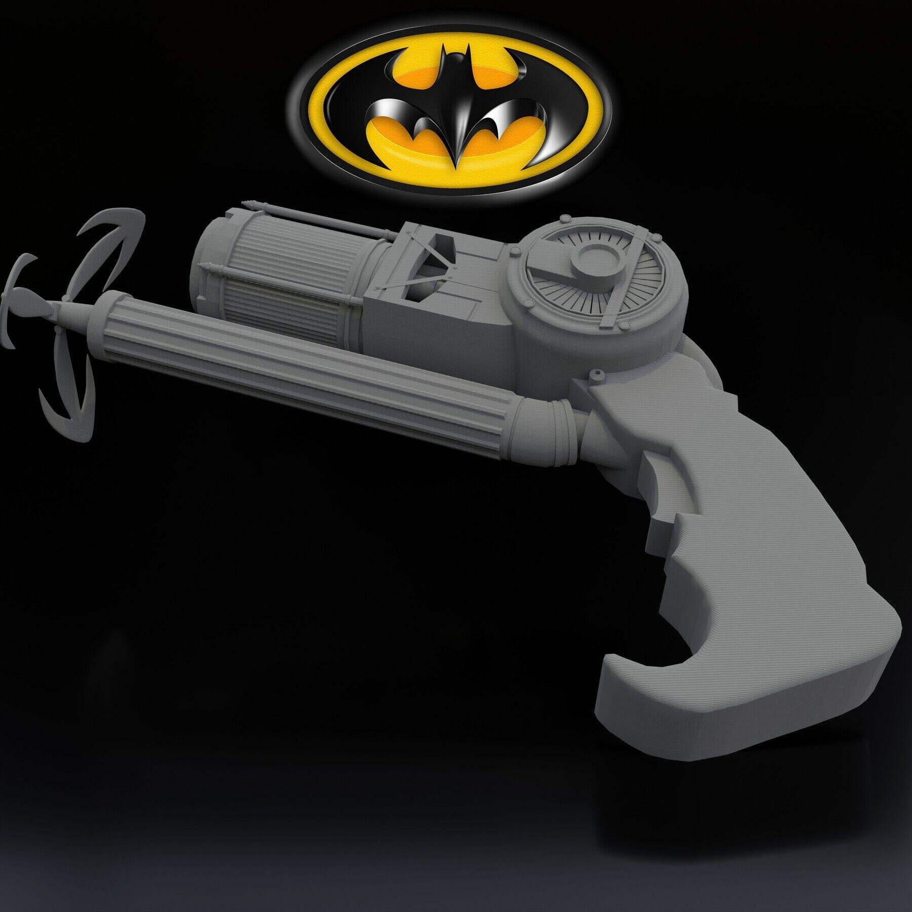 BATMAN - Animated series grappling hook, 3D models download