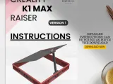K1 MAX RAISER / DECKEL / TOP COVER / UPGRADE (VERSION 1)-7
