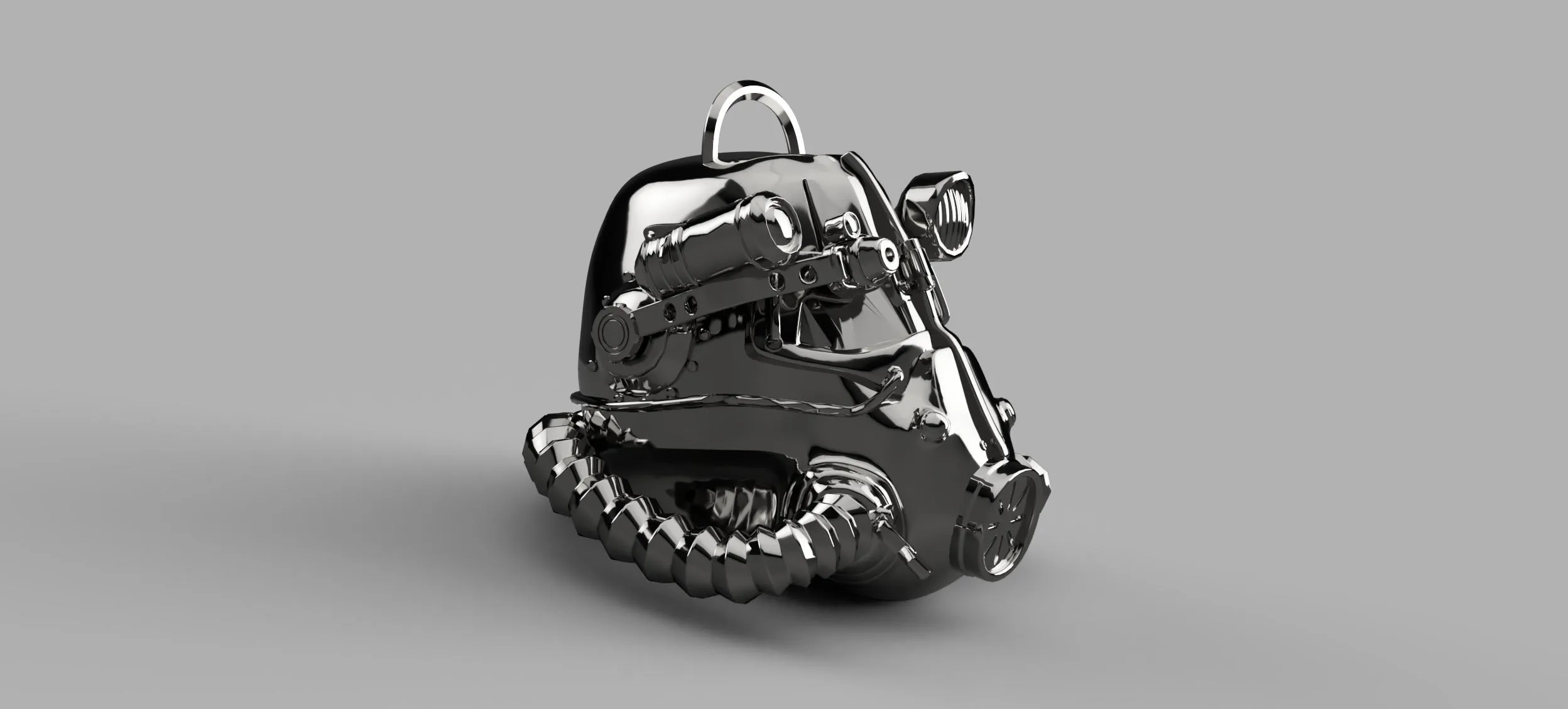 Fallout Helmet Keychain