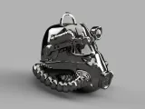 Fallout Helmet Keychain-0