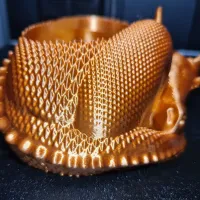 SLEEPY DRAGON CANDY BOWL / PLANTER - NO SUPPORTS-1