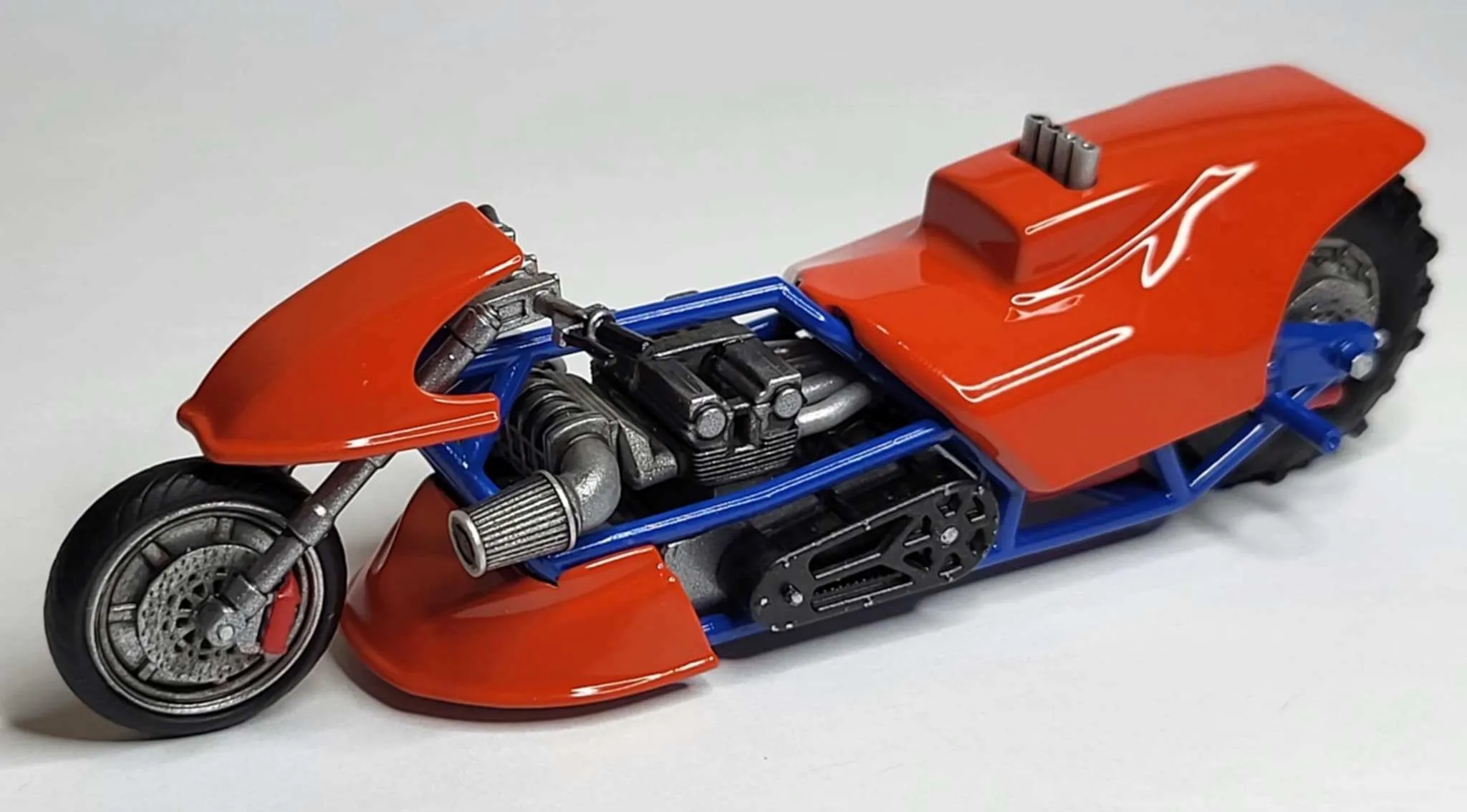Top fuel Dirt dragster motorcycle Scale 1:25-0