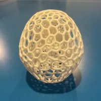Voronoi-style Skull with no supports-4
