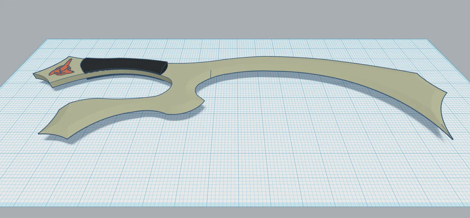 Hoja de batalla klingon Mek'leth 2