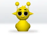Sprunki Yellow Duck STL file, Sprunki 3D Model Character-1