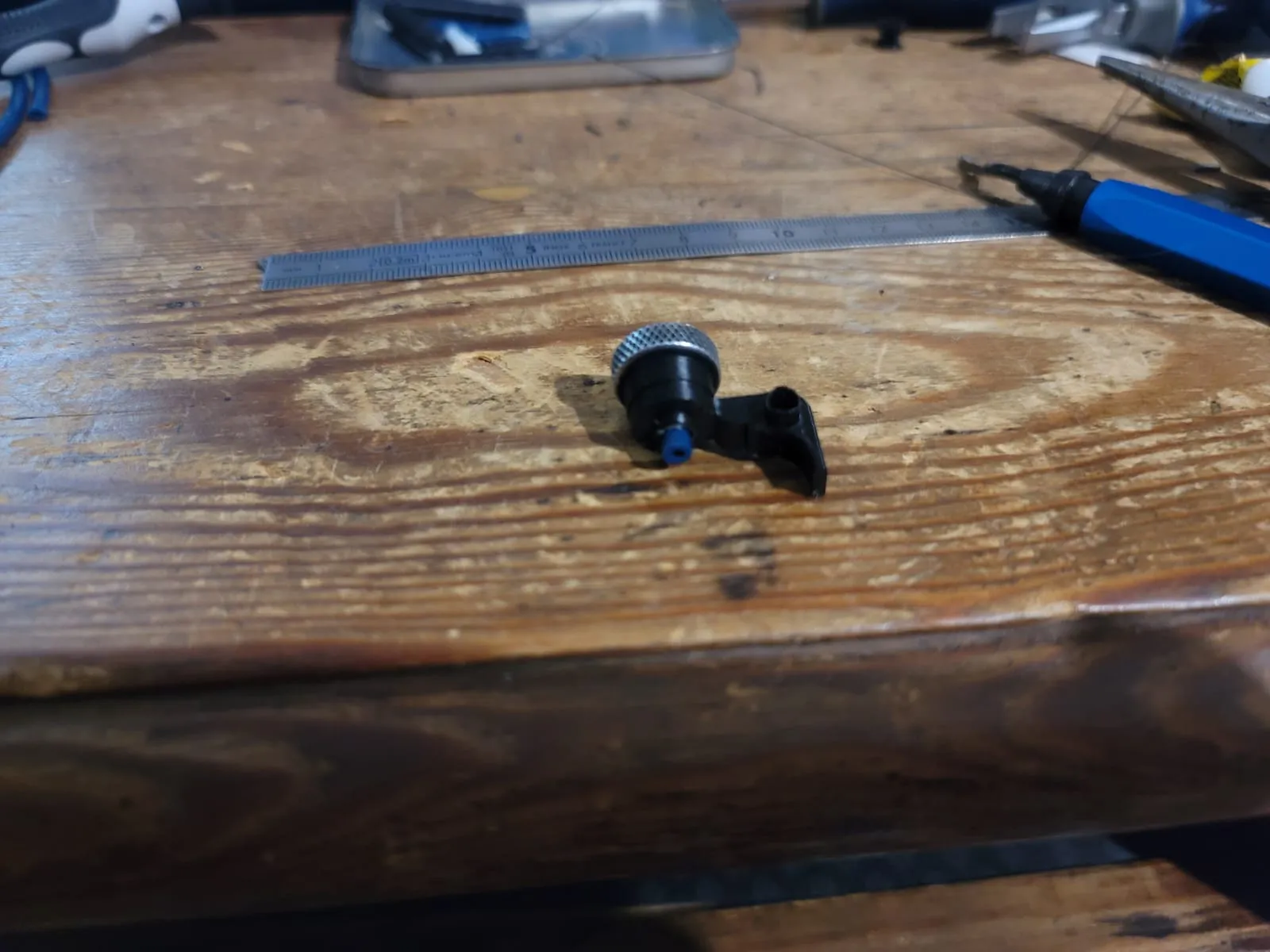 Adaptator magnet K2plus (FIX PTFE Tube holder)(hotend.frkit)